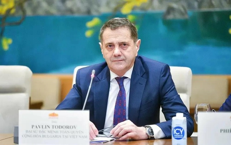 Bulgarian Ambassador to Vietnam Pavlin Todorov (Photo: VNA)