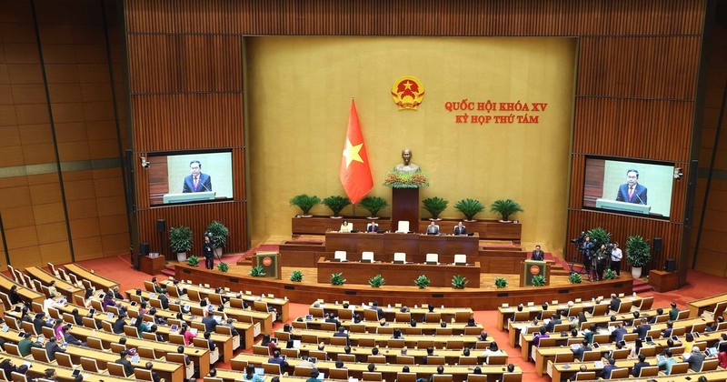 An overview of the eighth session of the 15th National Assembly (Photo: VNA) 