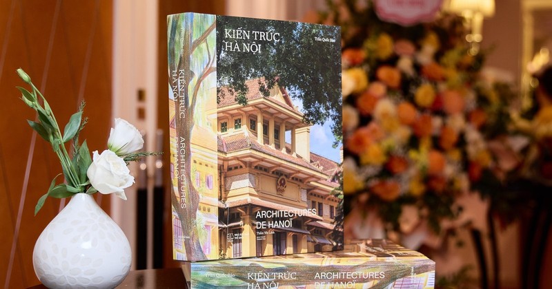 The book "Hanoi Architecture — The Fusion of Vietnamese and French Cultures"