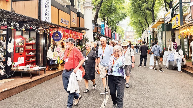 Ho Chi Minh City’s Book Street has become a representative destination that attracts locals.