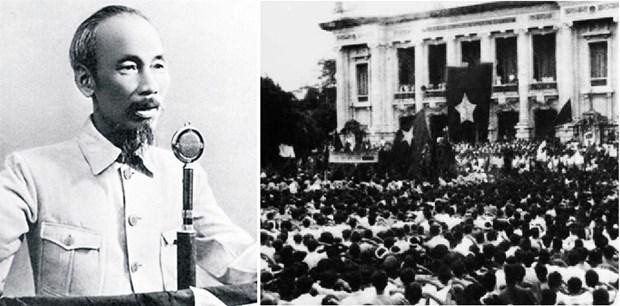 President Ho Chi Minh proclaimed the independent Democratic Republic of Vietnam in Hanoi’s Ba Dinh Square on September 2, 1945. (Photo: VNA)