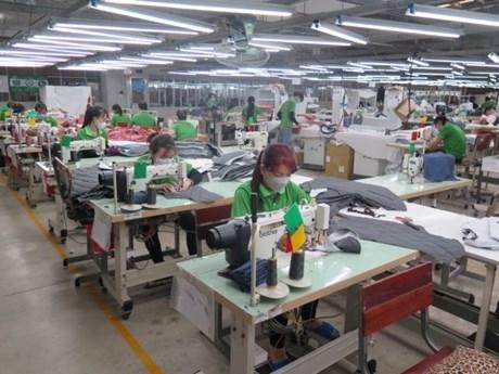 A garment factory of Taiwan-invested Tainan Enterprises Vietnam in Long An Province (Photo: VNA)