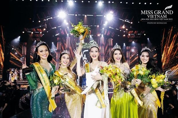 At the pageant’s finale in Ho Chi Minh City.