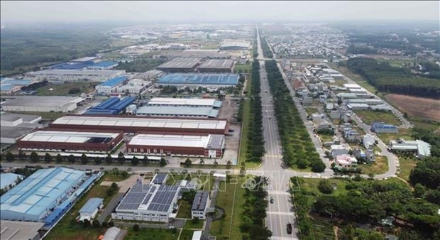 A corner of the Vietnam-Singapore Industrial Park in Binh Duong province (Photo: VNA)