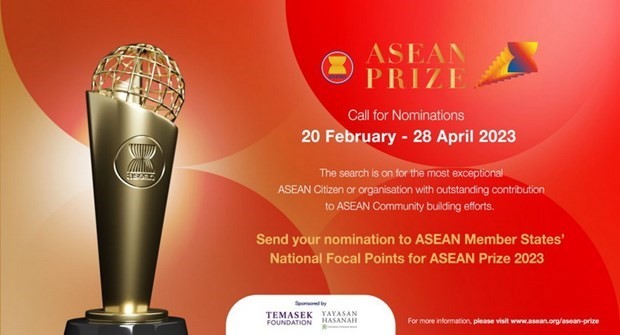 Banner of ASEAN Prize 2023 (Photo: .org)