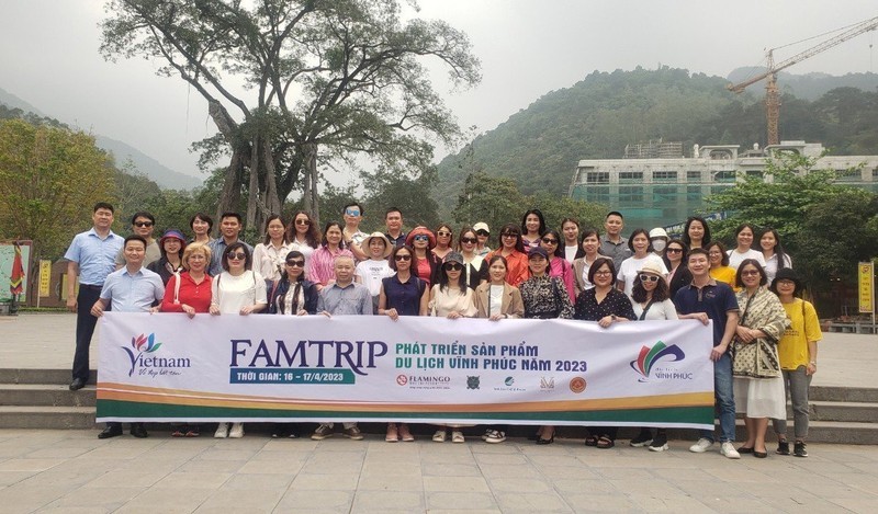 Farmtrip delegation visited Tay Thien Scenic Relic Site.