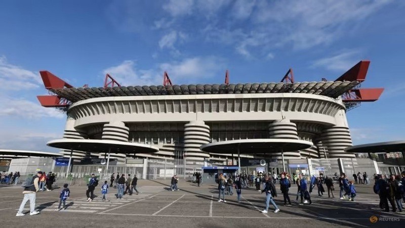 Soccer Football - Serie A - Inter Milan v Monza - San Siro, Milan, Italy - April 15, 2023 General view outside the stadium before the match. (Photo: Reuters/File Photo)