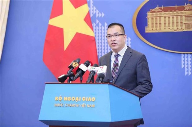 Deputy Spokesman of the Ministry of Foreign Affairs Nguyen Duc Thang (Photo: VNA)
