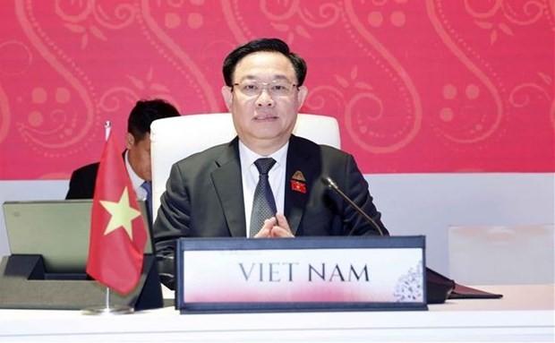 Vietnamese National Assembly Chairman Vuong Dinh Hue. (Photo: VNA)