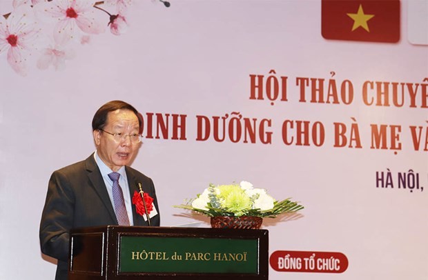 Assoc. Prof. Dr. Tran Minh Dien, President of the VPA and Director of NCH speaks at the workshop (Photo: https://kinhtedothi.vn/)