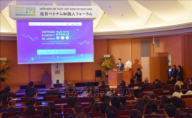 The Vietnam Summit in Japan 2023 opens at the University of Tokyo on October 15. (Photo: VNA)