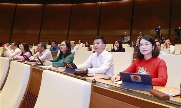 National Assembly deputies at the legislature’s ongoing sixth plenary session (Photo: VNA)