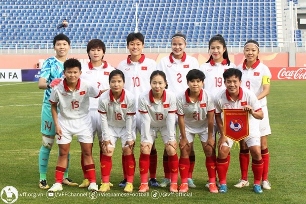Vietnam defeat India 3-1 in their second Group C match of the AFC Women’s Olympic Qualifiers second round. (Photo: VFF)