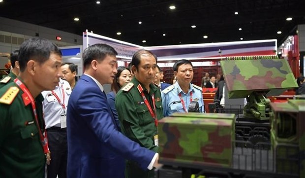 This is the first time Vietnam has participated in the Defence & Security Show. (Photo: VNA)