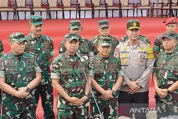 The Indonesian army pledges to ensure security for the 2024 election. (Photo: antaranews.com)