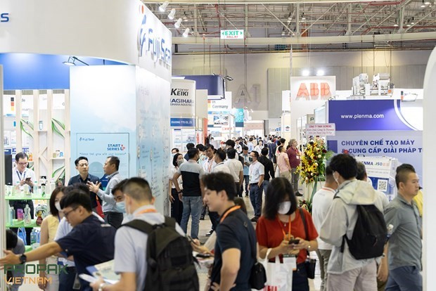 ProPak Vietnam 2023 brings together more than 400 exhibitors from 30 countries and territories. (Photo: ProPak Vietnam)