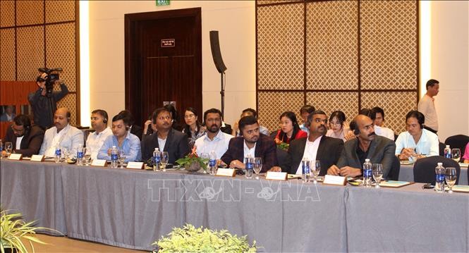 Indian participants at the conference. (Photo: VNA)