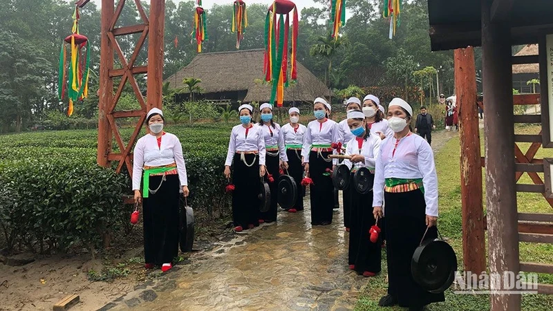 Various activities take place in ethnic culture and tourism villages in January
