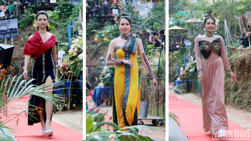 "Lang Biang Flower" by designer K'Jona on the streets of Da Lat.