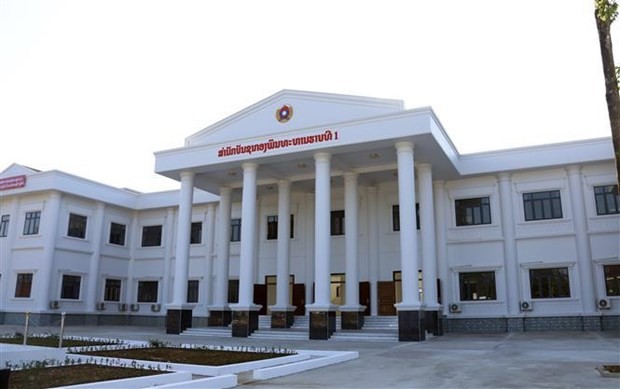 A view of the command headquarter of the Infantry Division 1 of the Lao People’s Army (Photo: VNA)