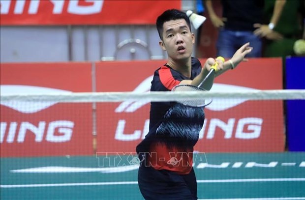 Vietnamese badminton player Le Duc Phat has won a ticket to the semi-finals of the 2024 Uganda International Challenge. (Photo: VNA)