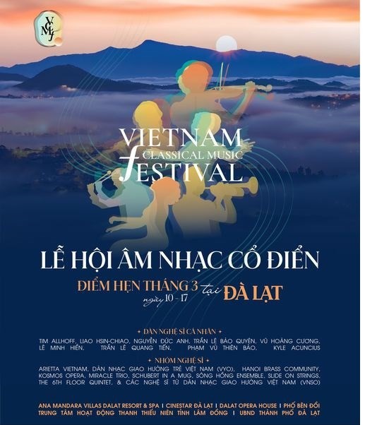 Da Lat to host first Vietnam classical music festival from March 10-17 (Photo: VNA)