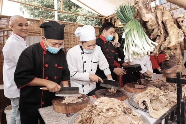Master chefs and culinary experts to promote Vietnam's "pho" at the Pho Festival 2024 in Nam Dinh. (Photo: NDO)