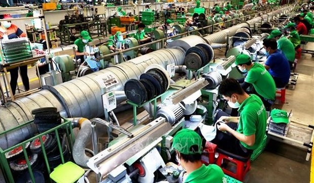 Vietnam's economy grew 5.66% in the first quarter compared to the same period last year (Photo: VNA)