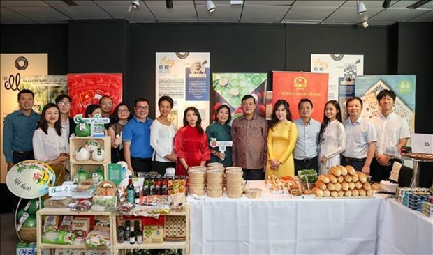 At the Francophonie cuisine festival held in Singapore on March 30 (Photo: VNA)