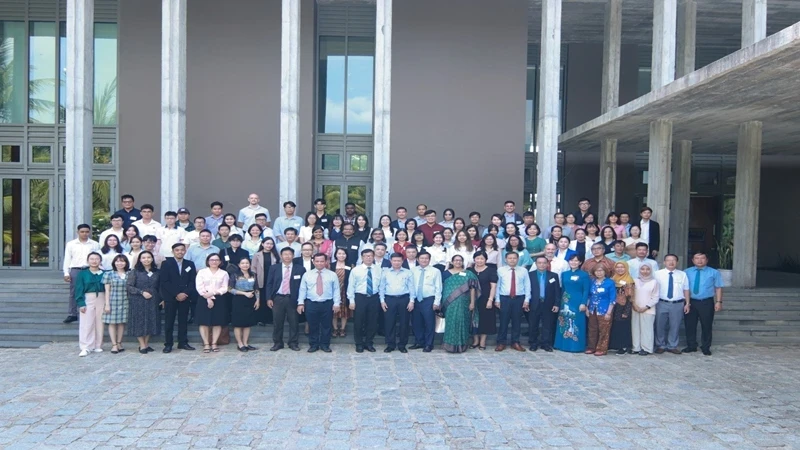 Delegates attending the conference at the International Center for Science and Interdisciplinary Education (ICISE).