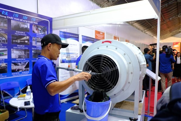 The 6th International Mining and Minerals Recovery Exhibition for Vietnam (Mining Vietnam 2024) opens in Hanoi on April 24. (Photo: VNA)