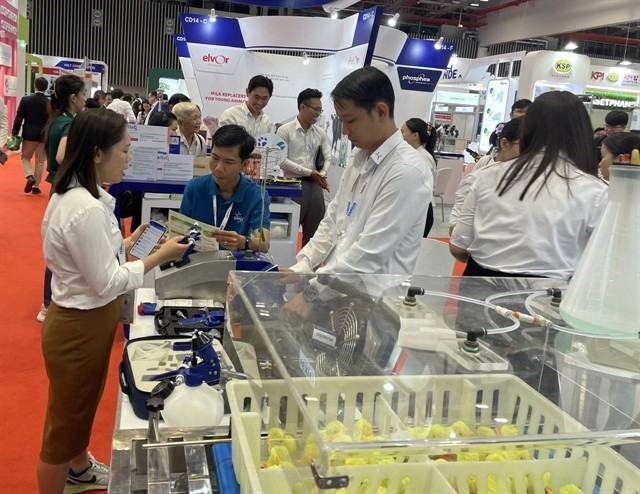 Innovations on display at the 9th International Livestock, Dairy, Meat Processing, and Aquaculture Exposition being held in HCM City from May 29 to 31. (Photo: VNA)