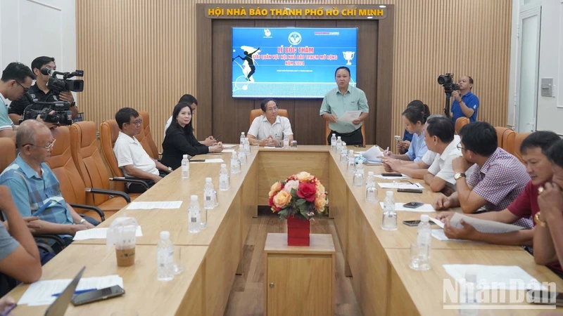 The organising committee announces the charter of the Ho Chi Minh City Journalists Association Open Tennis Tournament 2024.