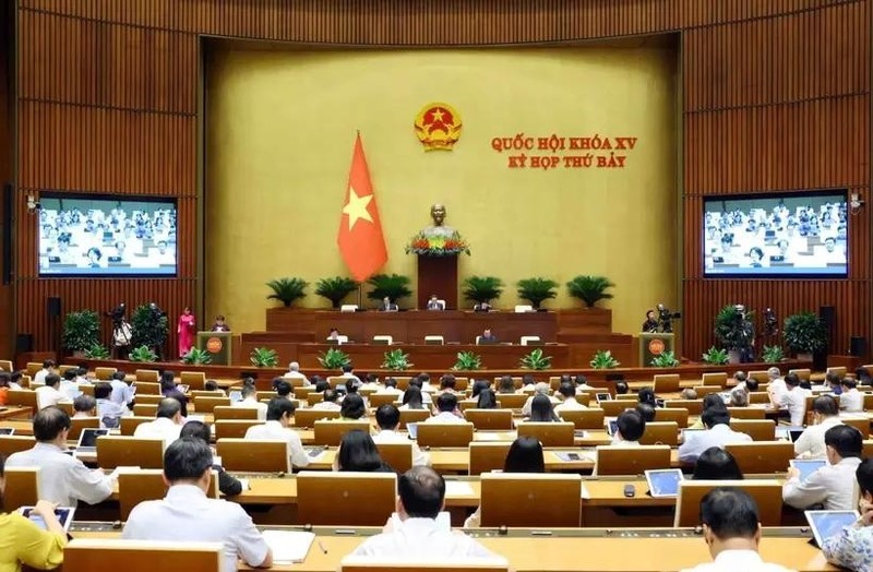 Participants at the session on June 17 morning (Photo: VNA)