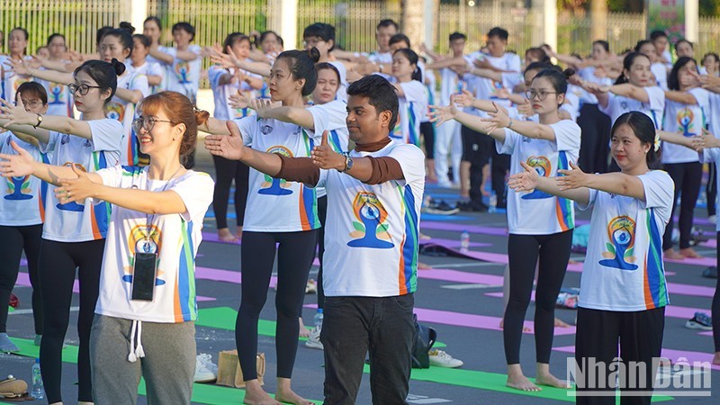 10th International Day of Yoga in Dong Thap