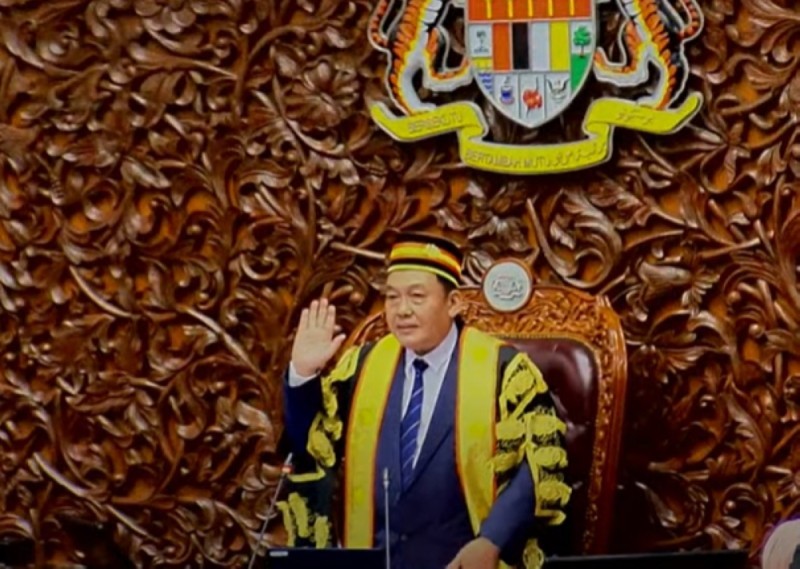 Former Nangka state assemblyman from Sarawak, Datuk Awang Bemee Awang Ali Basah, was appointed as the 21st President of the Dewan Negara on July 22 (Photo: malaymail.com)