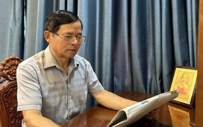 Bach Cong Tien, former Chairman of the People’s Committee of Ba Vi district, Hanoi (Photo: VNA)