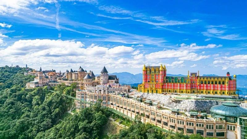 Sun World Ba Na Hills - a major attraction drawing tourists to Da Nang