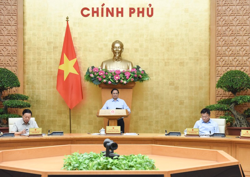 Prime Minister Pham Minh Chinh chairs Government’s law-building session 