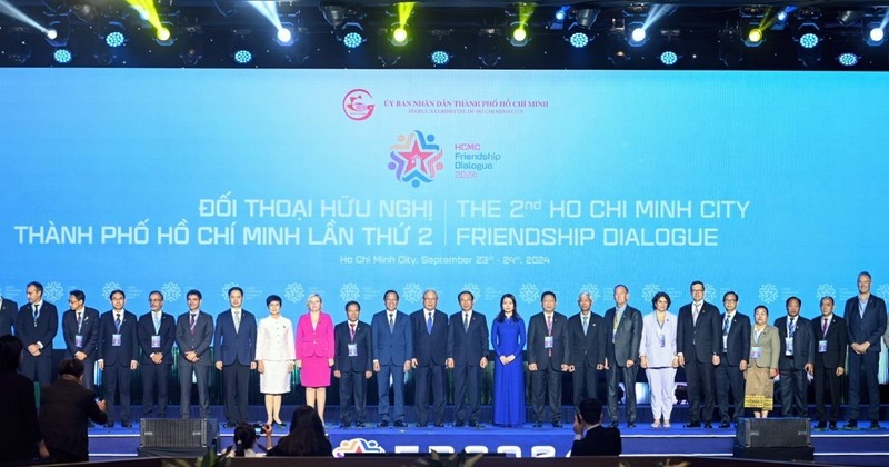 At the second Ho Chi Minh City Friendship Dialogue 2024. (Photo: VNA)