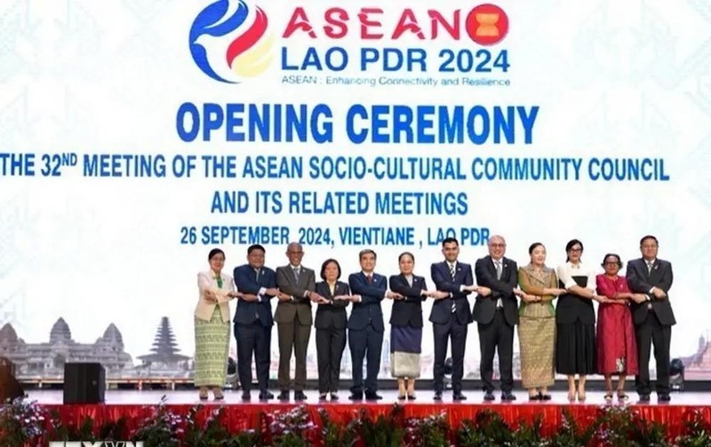 Luu Quang Tuan, Director General of the Ministry of Labour - Invalids and Social Affairs’ Department of International Cooperation, at the event. (Photo: VNA)