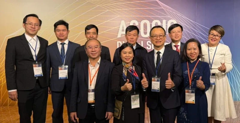 Nine Vietnamese representatives honoured at ASOCIO DX Award 2024