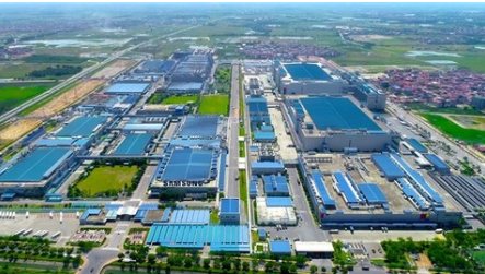 The Yen Phong Industrial Zone in Bac Ninh province, which attracts the lion's share of foreign investment in the first ten months of 2024. (Photo: VNA)