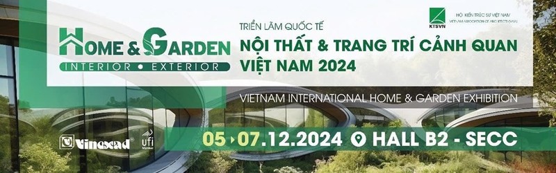 The Vietnam Home & Garden Expo 2024 will take place at the Saigon Exhibition and Convention Centre in Ho Chi Minh City from December 5-7. (Photo: VNA)