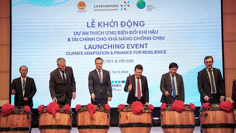 Luxembourg funds two economic recovery and climate change adaptation projects in Hue