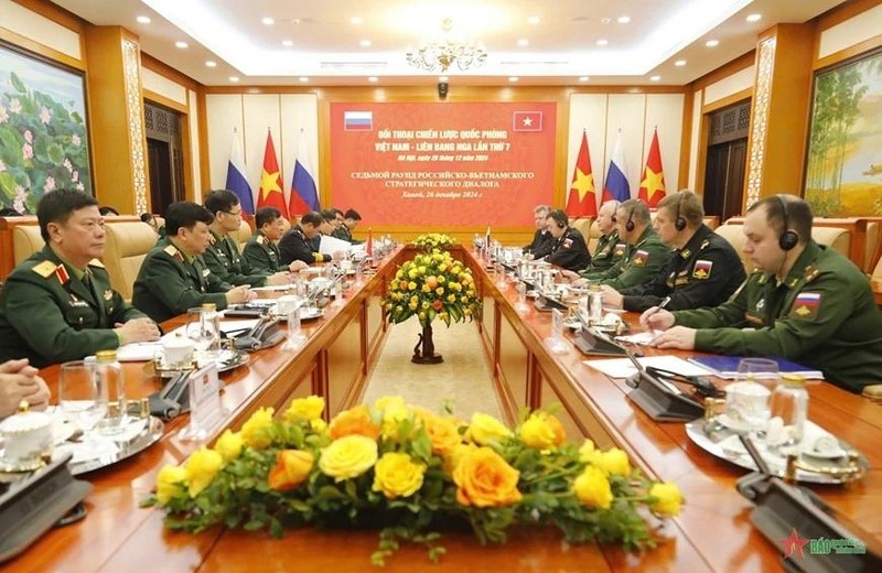 Seventh Vietnam-Russia defence strategic dialogue held in Hanoi