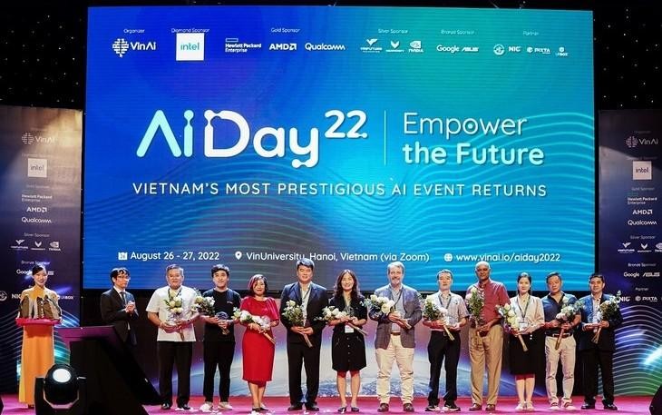 Delegates at the opening ceremony of Artificial Intelligence Day 2022. (Photo: vnmedia.vn)