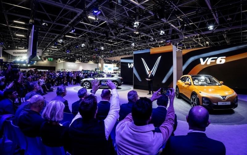 VinFast's EV models introduced at 2022 Paris Motor Show