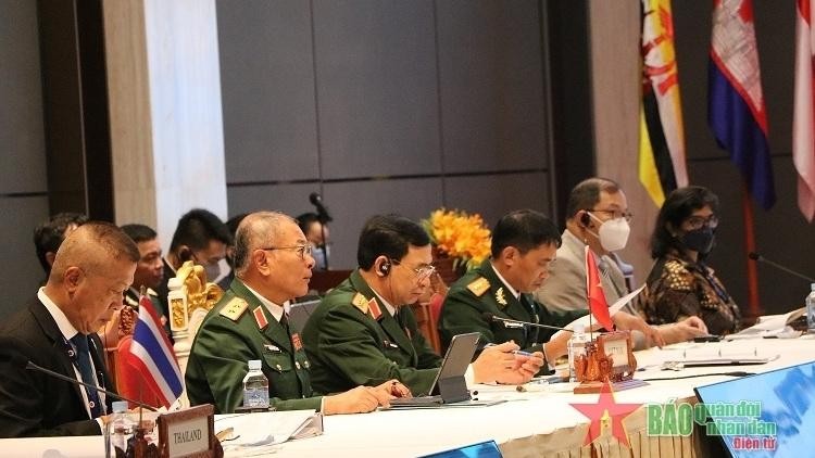 Vietnamese delegation at 16th ADMM (Photo: qdnd.vn)