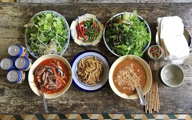 Raw fish salad of Nam O Village: An iconic dish in Da Nang City